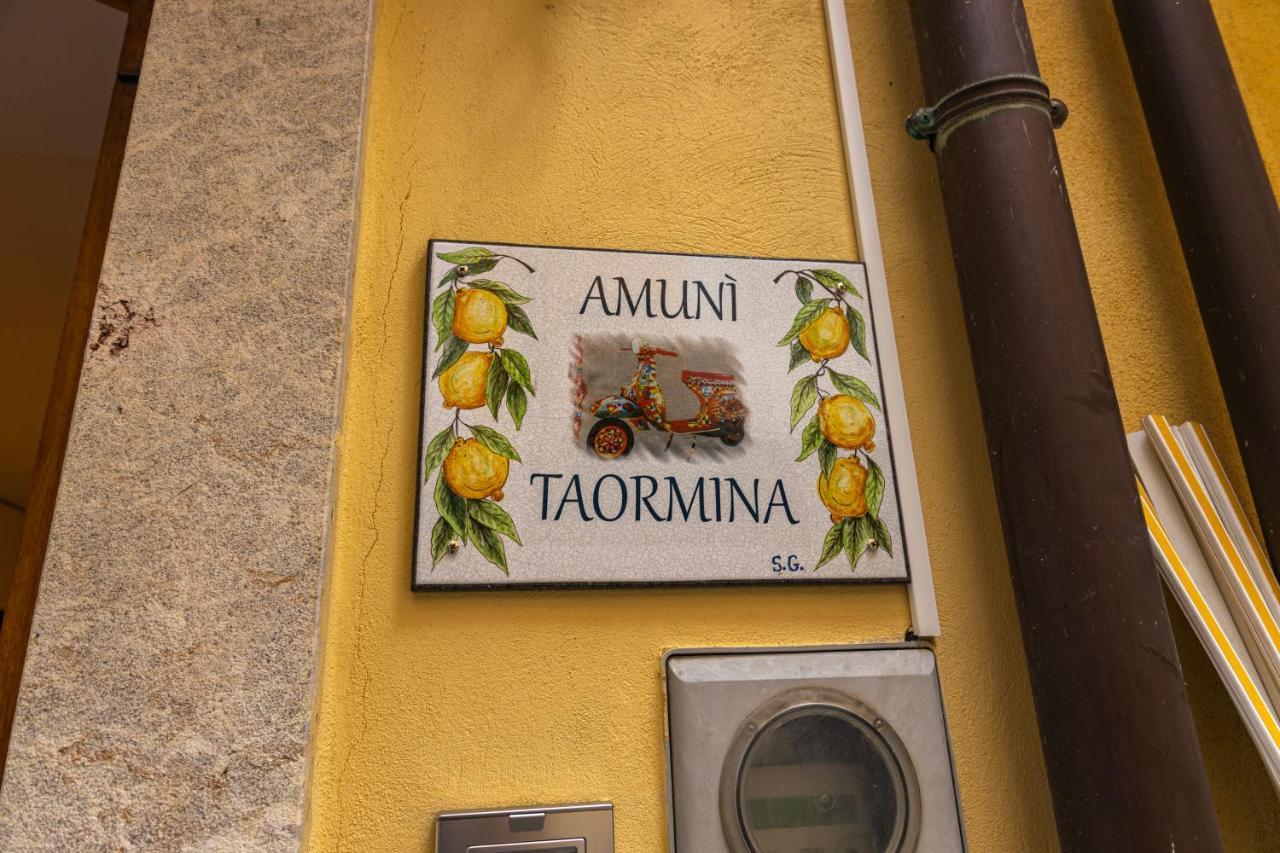 Апартаменты Amuni Таормина Экстерьер фото