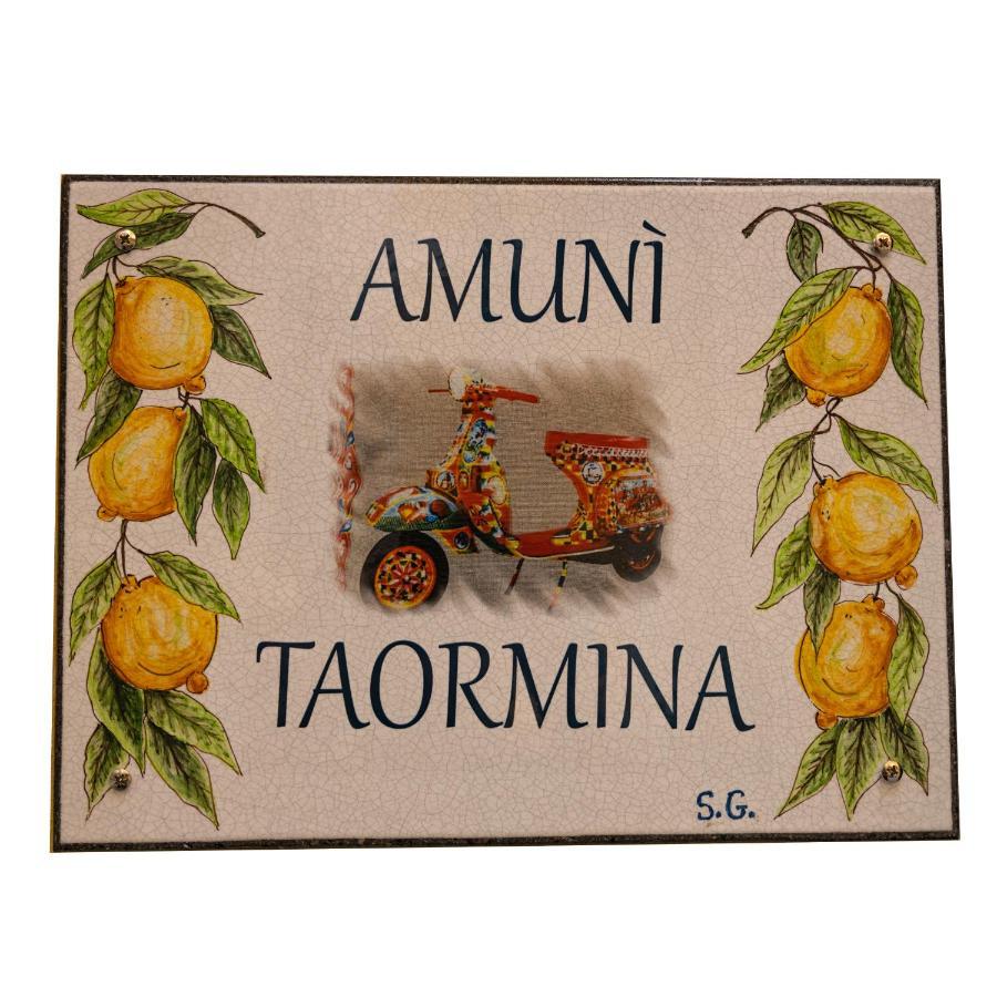 Апартаменты Amuni Таормина Экстерьер фото